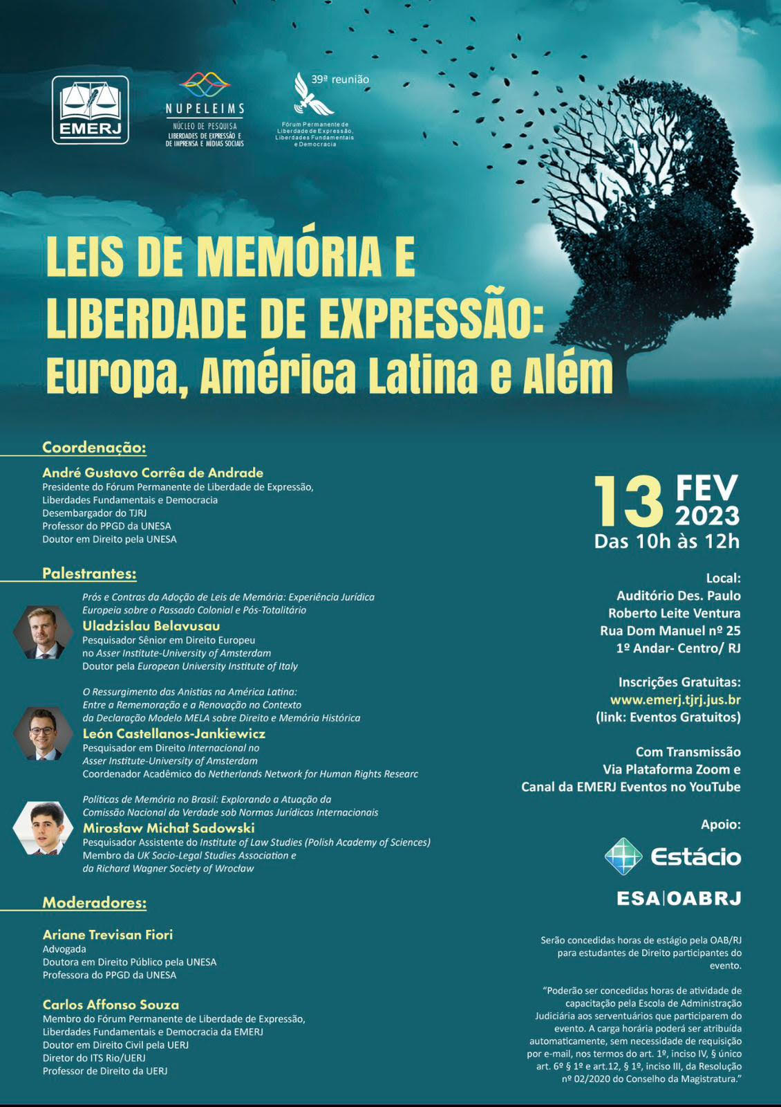 Poster of advertisement of event